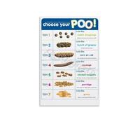 JMVLVLOA Digestive Health Reference Metal Sign Bristol Stool Scale Chart Types Informational Wall-Art for Home Bathroom Decor (8 X 12 in)