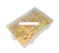 JMVLVLOA Kit de condensateur 135 pièces 1NF~1UF X2 14 valeurs 275 VAC 102 K-105 K Kit assorti