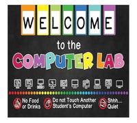 JMVLVLOA STEM Computer Poster Shortcuts Rules for Middle School Tech | Educational diagram presents copy paste undo select all and shutdown procedure(Unframed,08x12inch(20x30cm))