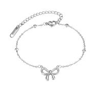 Jmwedia vente flash du jour et soldes Boucles d’oreilles boucles d’oreilles collier Bracelet bijoux en or Set tendance ruban Bowknot collier arc tendance trucs bijoux