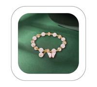 Jmwedia vente flash du jour et soldes Femme Bracelet multicolore perlé extensible Bracelet perlé empilable Bracelet ajustable perlé superposé Bracelet extensible coloré Femme Fille Pour Anniversaire