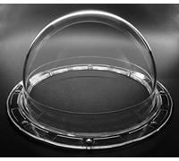 JMX 5,6 Pouces Acrylique Intérieur/Extérieur CCTV (Panasonic Type) Remplacement Clair Boîtier de Caméra Dôme Sécurité Caméra Dôme de Logemen