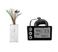 JN22A S866 Contrôleur d'affichage pour vélo électrique 36 V 48 V 500 W Protocole UART n° 2 compatible avec moteur MTBFat Hub