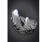 JNAOZI 3D Amoureux Sculpture Poster Métal Figurine Statue Toile Peinture Amour câlin Poster Abstrait Toile Photos, Affiche, Sans Cadre (Poster 09,80 x 120 cm x 1 pièce)