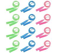 JNAWA Lot de 12 cordes à sauter réglables nacrées pour étudiants - Activités de plein air
