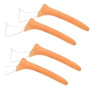 JNAWA Lot de 4 pinocchio à long nez de sorcière pour Halloween, accessoires de déguisement, accessoires de fête