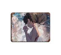 JNBDR Poster rétro en métal avec inscription « Weathering With You 9 » - Décoration murale - 30 x 40 cm