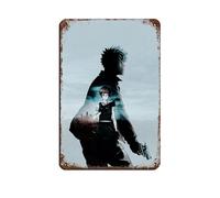 JNBDR Poster rétro en métal PSYCHO-PASS 2 - Décoration murale - 20 x 30 cm