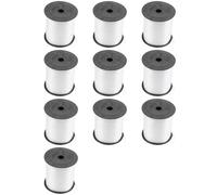 Jnchdghwa 10 Rouleau de Ballon 225M 5Mm pour Fête de Mariage (Blanc)