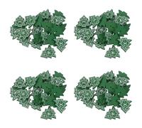 Jnchdghwa 100 Pcs Boutons en Bois avec Deux Trous pour Couture Scrapbook Crafting pour Arbre de Decor Embellishment