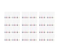 Jnchdghwa 120 Pièces SéRies Acrylique Blanc Clair Brioclage Inachevé Mini Marqueurs de Livres avec des Glands Colorés pour Brioclage Artisanat Ornements