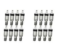 Jnchdghwa 16 Pièces Séries TPMS Vannes de Pneu pour Alliage Tubeless Valve pour Système de Surveillance de La Pression des Pneus Capteur Valve Tige Kit de Réparation