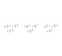 Jnchdghwa 18 PièCes SéRies en Alliage de Zinc Repose CuillèRes Support Fourchettes Porte-Couteaux Support Support MéTal Artisanat DéCoration de Table