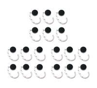 Jnchdghwa 18PCS Mode Sac Titulaire Sac à Main Cintre Pliant Porte-Clés Porte-Clé Portable Tablette Crochet Dispositif