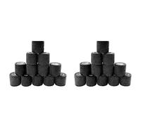 Jnchdghwa 24 Pièces Bandage Auto-Adhésif élastique Noir 5 cm Bandage élastique Fixe de Sport pour Les Blessures Sportives et Le Traitement des Animaux de Compagnie