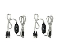 Jnchdghwa 2X Adaptateur de Convertisseur de Câble MIDI Vers USB PC Vers Synthétiseur Adaptateur de Clavier Musical pour Home Music Studio
