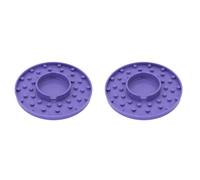 Jnchdghwa 2X Base de Mangeoire pour Abeilles pour Pot à Bouche Régulière, Station D'Abreuvement pour Abeilles,Base pour Abeilles pour Le Jardin, Base d'eau pour Tasses D'Abeilles