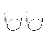 Jnchdghwa 2X Bougie D'Allumage D'Électrode D'Allumage de Cuisinière à Gaz avec Aiguille D'Allumage pour Accessoires de Four de Cuisinière à Gaz