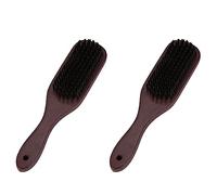 Jnchdghwa 2X Ciseaux Peignes Fanés Brosse de Nettoyage Coiffeur Magasins Décoloration de la Peau Vin Millésimé Toilettage Des Têtes D' Coiffure Outil Brosse de Nettoyage