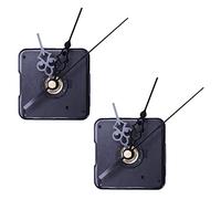 Jnchdghwa 2X Quartz A Couple Eleve DIY pour l'horloge Controlee par la Maree Ensemble de Mecanisme de Moteur de Mouvement Pieces D'Horloge Accessoire des Mains Heure Minute