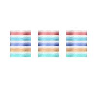 Jnchdghwa 300 Pièces Brosse Interdentaire Dents Doux Choix Dentaires Soie Dentaire Brosse Interdentaire Recharge Cure-Dents Dentaires Nettoyants