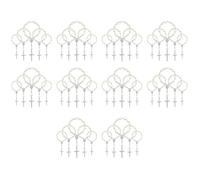 Jnchdghwa 300 Pièces Chapelet de Baptême Perles Doigt Baptême Chapelets Fausses Perles pour Les Faveurs de Baptême Faveurs de Baptême Faveurs de Communion