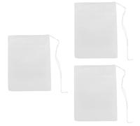 Jnchdghwa 3000Pcs / Lot Nouveau Pla BiodéGradé Plaques de Sachets de Thé Filtres à Ultrasons Corde de Fibre de Corde Sachets de Thé Filtre à Café 6X8Cm