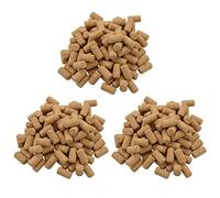 Jnchdghwa 300Pcs Bouchons de Bois Droits Bouchon de Vin Bouchon de Bouteille En Bois Bouchons de Bouteilles de Vin de Type Cône Bouchons de Bouteilles de BiÈRe Bouchon D'ÉtanchÉItÉ