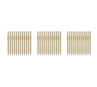 Jnchdghwa 36 Stylos à Bille Dorés Minces Encre Noire 1 mm Stylos Rétractables Métalliques à Pointe Moyenne pour Le Bureau Des Enseignants Des étudiants