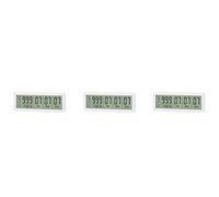 Jnchdghwa 3X Big Digital Countdown Days Timer Clock - 999 Days Count Down Clock Timer pour Graduation Lab Kitchen (Blanc)