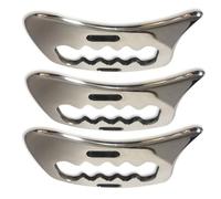 Jnchdghwa 3X Outil de Massage de Grattage en Acier Inoxydable Gua Sha Outil de Grattage pour la Mobilisation des Tissus Mous