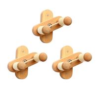 Jnchdghwa 3X Support Mural pour Support de Guitare, Support de Crochet de Guitare RéGlable Support Mural de Guitare pour Guitares UkuléLé Basses ÉLectriques Acoustiques