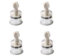 Jnchdghwa 4 Pièces Séries Ventouses Ventouses - Main Twist Portable ÉPaissir Vide Ventouses Dispositif Plein Corps Masseur Massage Relax Ventouses