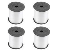 Jnchdghwa 4 Rouleau de Ballon 225M 5Mm pour Fête de Mariage (Blanc)