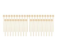 Jnchdghwa 40 Pièces Séries Maillets en Bois Percussion Glockenspiel Xylophone Maillets Bâtons Bois Petits Musicales Carillon, 8,2 Pouces