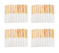 Jnchdghwa 40Pcs Anches pour Saxophone Alto Mib Anches Sax Pièces et Accessoires pour Instruments à Vent Force 2.5