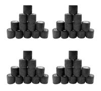 Jnchdghwa 48 Pièces Bandage Auto-Adhésif élastique Noir 5 cm Bandage élastique Fixe de Sport pour Les Blessures Sportives et Le Traitement Des Animaux de Compagnie