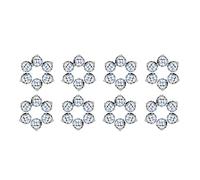 Jnchdghwa 48Pièces Séries Boules de Cristal Rainbow Pendentifs Maker Cristaux Suspendus Prismes 20mm