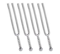 Jnchdghwa 4X 440Hz A Tone Acier Inoxydable Tuning Fork Tuner Tunning Cadeau Instrument Musical