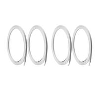 Jnchdghwa 4X Corset à DéSossage en Acier à Ressort Blanc, DéSossage pour la Couture, la Fabrication Artisanale de Corset, 1/4 de Pouce de Largeur (11 Yards)