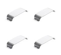 Jnchdghwa 4X Housse de Ramasser Argent Vintage Jazz