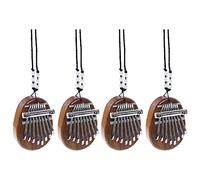 Jnchdghwa 4X Mini Kalimba 8 Touches Pouce Piano Grand Son Clavier Clavier Instrument de Musique