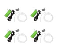Jnchdghwa 4X Mini Pompe D'Aération USB Pompe à Air Aérateur D'Aquarium Pompe à Oxygène Aller Pêcher Mini Aquarium Ultra Silencieux - Vert