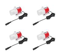 Jnchdghwa 4X Pompe à Eau Submersible 20W 12V DC 1100L/H Pompe à Eau à Vitesse Variable Contrôlée par la Marine Aquarium de Réservoir de Poissons