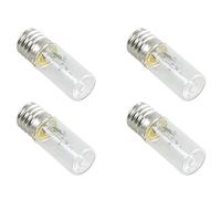 Jnchdghwa 4X UVC Lights Ampoule Germicide Lampe Ultraviolette DC 10V UV Tube de Lumière Ampoule E17 3W Désinfection Lampe à Quartz