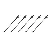 Jnchdghwa 5 Pqt Pique Solide de Violoncelle en Fibre de Noire Pieces de Violoncelle 3/4 & 4/4