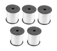 Jnchdghwa 5 Rouleau de Ballon 225M 5Mm pour Fête de Mariage (Blanc)