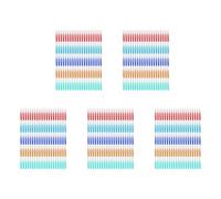 Jnchdghwa 500 Pièces Brosse Interdentaire Dents Doux Choix Dentaires Soie Dentaire Brosse Interdentaire Recharge Cure-Dents Dentaires Nettoyants