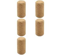 Jnchdghwa 500Pcs Bouchons de Bois Droits Bouchon de Vin Bouchon de Bouteille en Bois Bouchons de Bouteilles de Vin de Type Cône Bouchons de Bouteilles de BiÈre Bouchon D'ÉtanchÉitÉ
