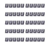 Jnchdghwa 50Pcs 28 Dents Zircone Lame de Tondeuse en Céramique pour Senior Clipper